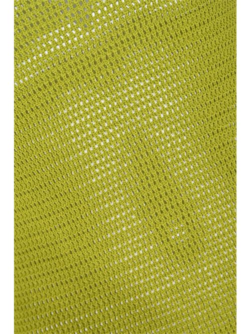 Abito corto in maglia a rete con frange e perline Patrizia Pepe | 2A3095 K337G631